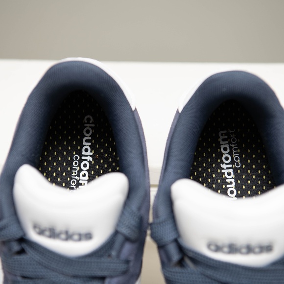 Adidas Grand Court Alpha Navy White Retro Y2K Soccer Style Sneakers Mens Size 13 - Picture 7 of 7